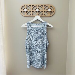 Z Supply Animal Print Tank Top Sz Medium